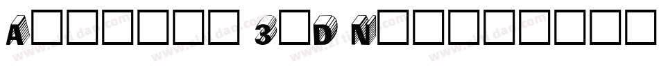 Artlook 3-D Narrower字体转换